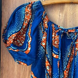 African Wax Print Ankara Dress